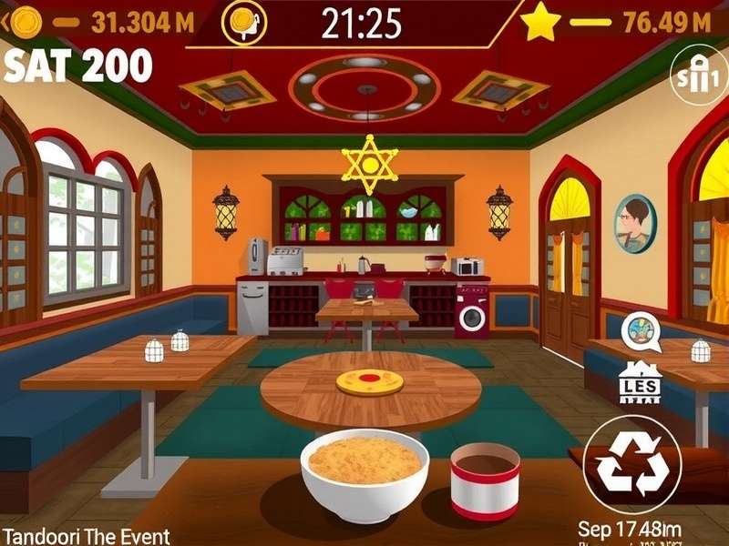 Tandoori Taste Cafe gameplay screenshot